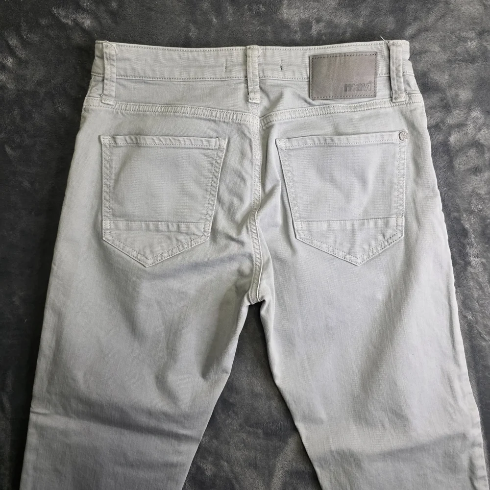 MAVI Jeans Zach Mens Blue Light Wash Straight Leg Stretch Denim Pant 29/32